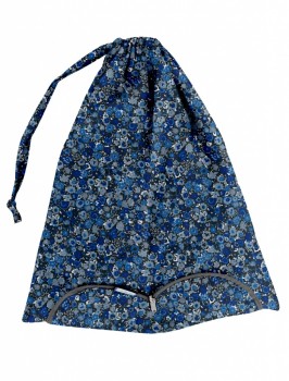 SAC LI O fleur bleue nuit jpg