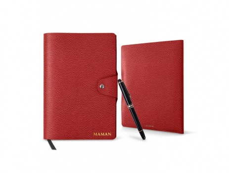 carnet-de-note-a5-rechargeable-rouge-cuir-grainé-2