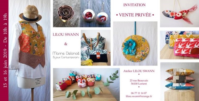 INVITATION vente privée Lilou Swann