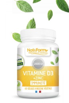 Vitamine D3 + Zinc