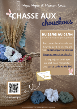 PPMC - Affiche A4 Chasse aux chouchous